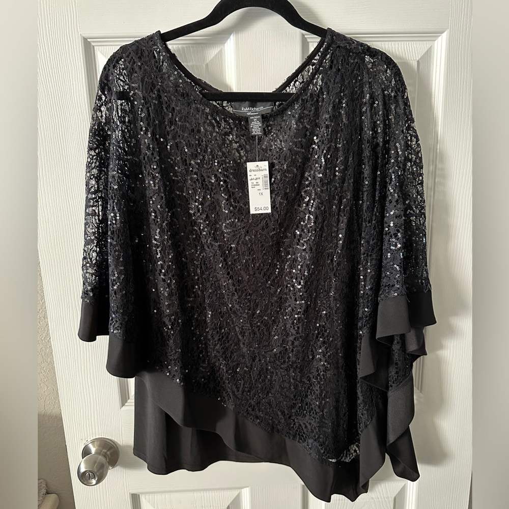 Dress barn R&M Richards top 1X